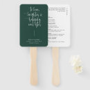Search for emerald green wedding programs Calligraphy