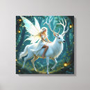 Search for fairy canvas prints Enchanted forest