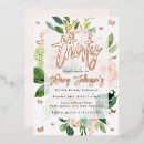 Search for peach butterfly invitations Gold