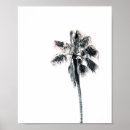 Search for palm tree posters Black and white