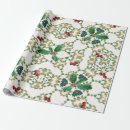 Search for nature christmas wrapping paper Cream