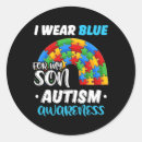 Search for autistic son stickers Aspergers