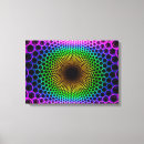 Search for optical illusion canvas prints Abstract