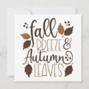 Search for fall time cards Leaves