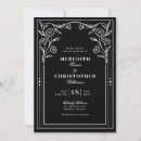 Search for art deco frame invitations Classic