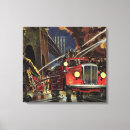 Search for firefighter canvas prints Fireman
