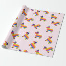 Search for pinata wrapping paper Rainbow