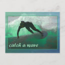 Search for water sport postcards Surfer
