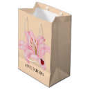 Search for flower girl gift bags Pink