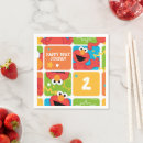 Search for sesame street birthday napkins Pattern