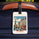 Search for paris luggage tags Vintage