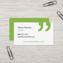 Search for librarian business cards Book