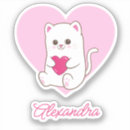 Search for sweet cat stickers Girl