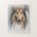 Search for rough collie puzzles Dog