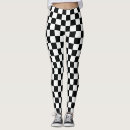 Search for checkered flag leggings White