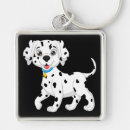 Search for black and white dog key rings Cute