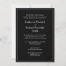Search for black bride invitations Classic