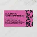 Search for cheetah business cards Black