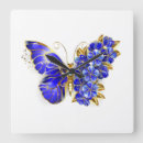 Search for blue fairy clocks Butterfly