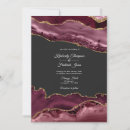 Search for stone wedding invitations Agate
