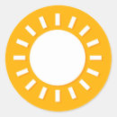 Search for cartoon sun stickers Sunny