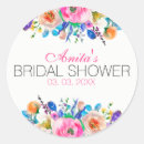 Search for watercolor bouquet stickers Blue