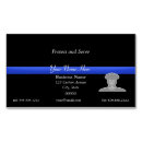 Search for thin business cards Thin blue line