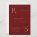 Search for cranberry wedding invitations Minimalist