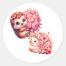 Search for cute hedgehogs stickers For her