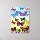 Search for abstract butterfly canvas prints Colourful