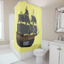 Search for pirate ship shower curtains Sea
