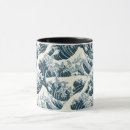 Search for traditional japanese print mugs Wave
