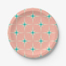 Search for mid century modern patterns paper plates Fifties