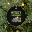 Search for monster christmas tree decorations Santa