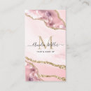 Search for blush pink business cards Makeup artist hair stylist