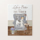 Search for fox terrier puzzles Cute