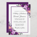 Search for ultra violet wedding invitations Purple
