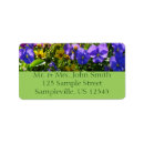 Search for flora return address labels Flower