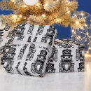 Search for black nutcracker wrapping paper Grey