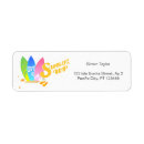 Search for surf return address labels Birthday