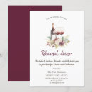 Search for wine rehearsal dinner invitations Flowers