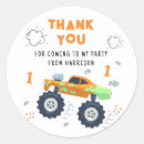 Search for thank you first birthday stickers Modern