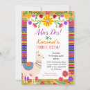 Search for three esta birthday invitations Mexican fiesta