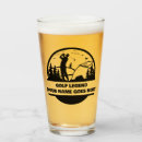 Search for golf beer glasses Funny