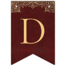 Search for red and gold bunting flags Elegant