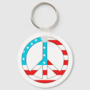 Search for hippie peace sign key rings Anti war