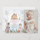 Search for ballet 1st birthday invitations Sugar plum fairy