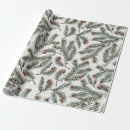 Search for nature christmas wrapping paper Botanical
