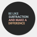 Search for subtraction stickers And make