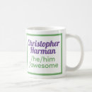 Search for he mugs Pronouns